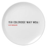 158 Coleridge Way  Plates