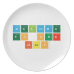 Welcome 
 to our
  class  Plates