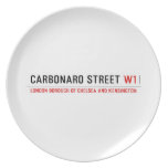 Carbonaro street  Plates