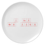I luv
 New york  Plates