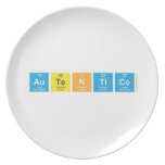 autentico  Plates