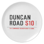 Duncan Road  Plates