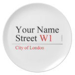 Your Name Street  Plates