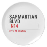 sarmartian blvd   Plates
