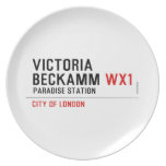 Victoria  Beckamm  Plates