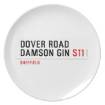Dover Road  Damson Gin  Plates