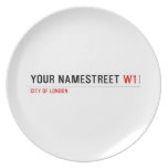 your namestreet  Plates