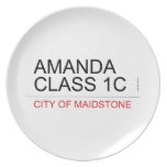 AMANDA class 1C  Plates