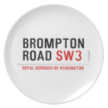BROMPTON ROAD  Plates