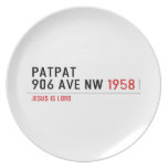 Patpat 906 ave nw  Plates
