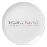 istanbul  Plates