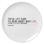 Total Lift Care 113 New Court Way  Plates