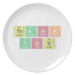 Thank 
 You  Plates