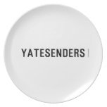 YATESENDERS  Plates