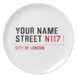 Your Name Street  Plates