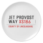 Jet Provost Way  Plates