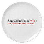 Kingsbridge Road  Plates