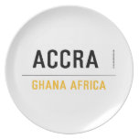 ACCRA  Plates