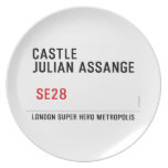 CASTLE  JULIAN ASSANGE    Plates