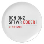 DGN DNZ SFTWR  Plates