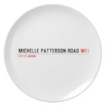 Michelle Patterson road  Plates