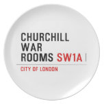 Churchill war rooms  Plates