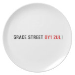 Grace street  Plates