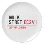 Milk  Stret  Plates