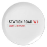 station road  Plates
