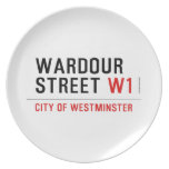 WARDOUR STREET  Plates
