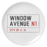 Window Avenue  Plates