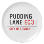 PUDDING LANE  Plates
