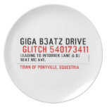 Giga B3atz Drive   Plates