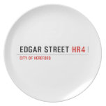 EDGAR STREET  Plates