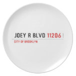 JOEY R BLVD  Plates