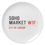 SOHO MARKET  Plates