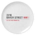 221B BAKER STREET  Plates
