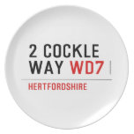 2 Cockle Way  Plates
