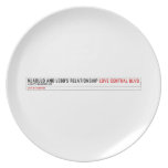Njabulo and lebo's relationship  Plates