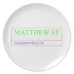 Matthew st  Plates