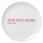 chloe Street  Plates