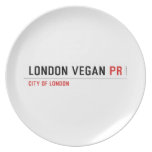 London vegan  Plates