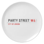Party street  Plates
