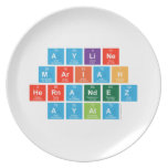 AYLINE
 MARIAH
 HERNANDEZ
 AYALA  Plates
