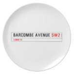 Barcombe Avenue  Plates