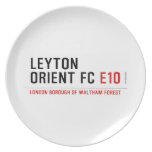 LEYTON ORIENT FC  Plates