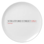 Stratford Street  Plates