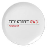 Tite Street  Plates