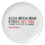 Aleia Mccalman Street  Plates