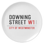 downing street  Plates
